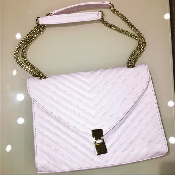 FAUX LEATHER HANDBAG