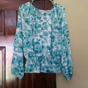 Michael Kors Peplum Blouse