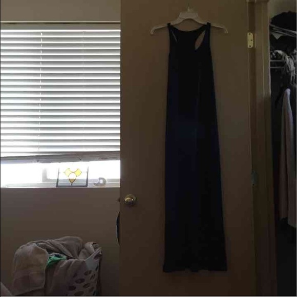 Long black dress