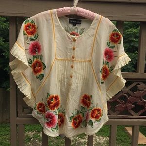 Gorgeous embroidered top
