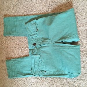 Lauren Conrad turquoise jeans