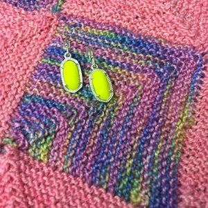 Kendra Scott Yellow Lee Ear Rings