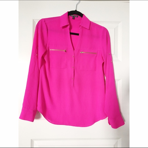 🎀HOT PINK TOP 🎀 Express