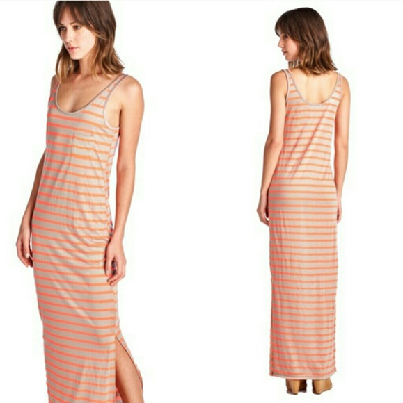 Boho Striped Maxi - Picture 2 of 3