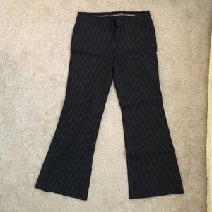 Pinstripe dress pants