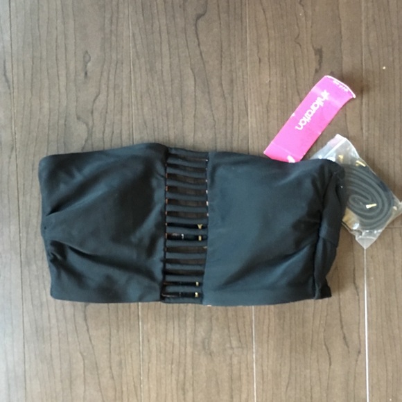 Xhilaration Other - New with tags Black strapless bikini top