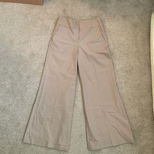 Wide leg dress pants