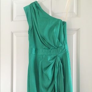 One shoulder dress