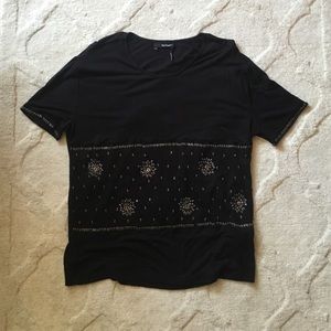 Kooples Embellished T Shirt