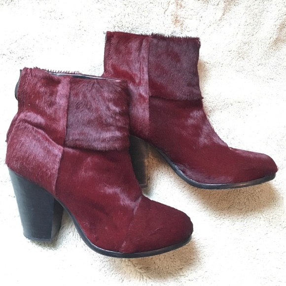 rag & bone Ponyhair Newbury Booties