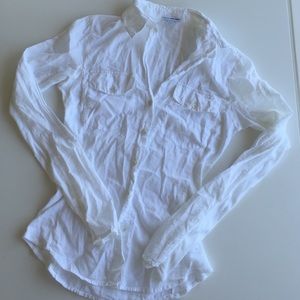 James Perse button down top