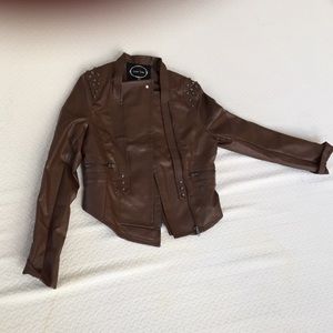 Boutique faux leather jacket