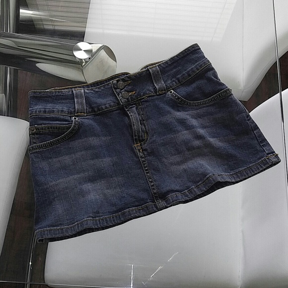 Agaci Too Jean mini skirt