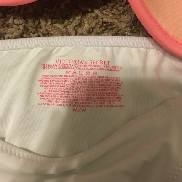 Coral top and white bottoms!! NEVER WORN - Picture 3 of 4