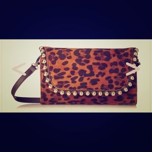 Big Buddha Faux Swede Crossbody/Wallet
