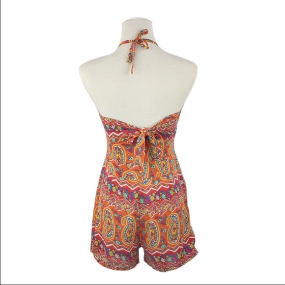New Boho Vintage Romper - Picture 3 of 4