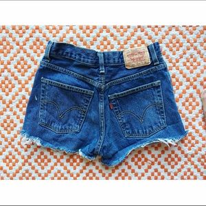 Authentic Levi's High-Waisted Cutoffs