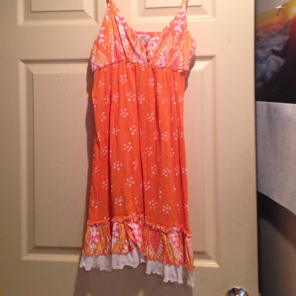 Orange sundress - Picture 1 of 3