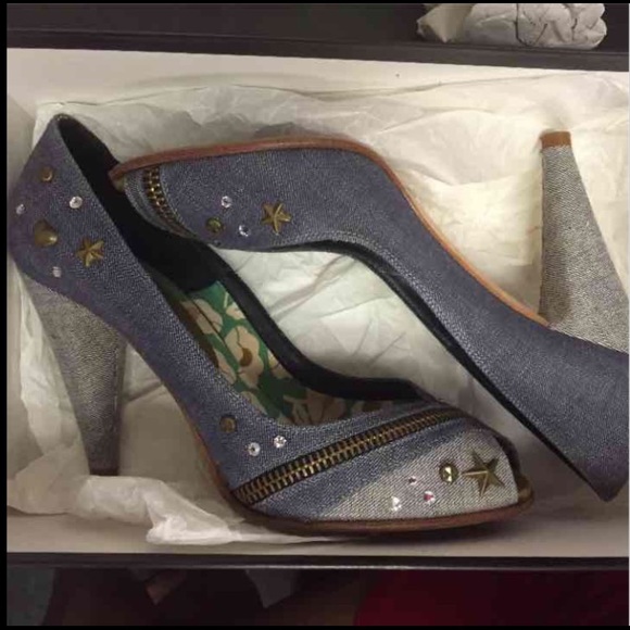 Marc by Marc Jacobs Denim Pumps Size 7