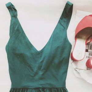 Cutout Flare Dress