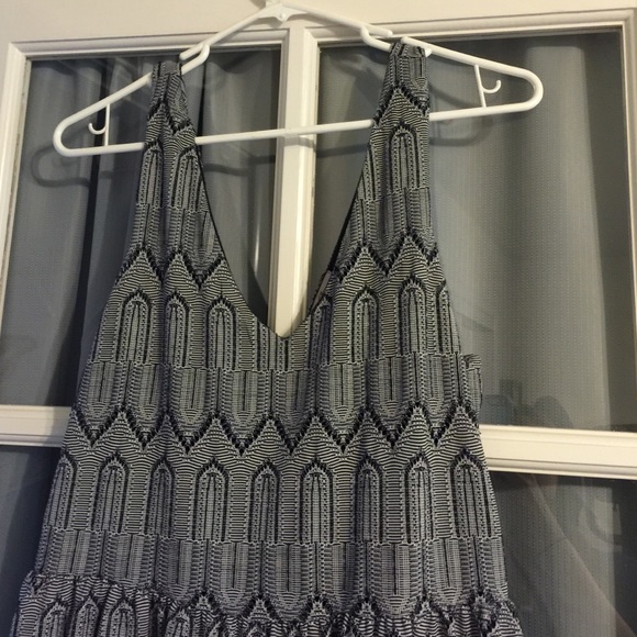 Lucky brand blue/Creme dress