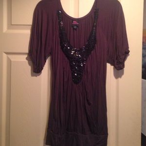 Bebe brown shirt