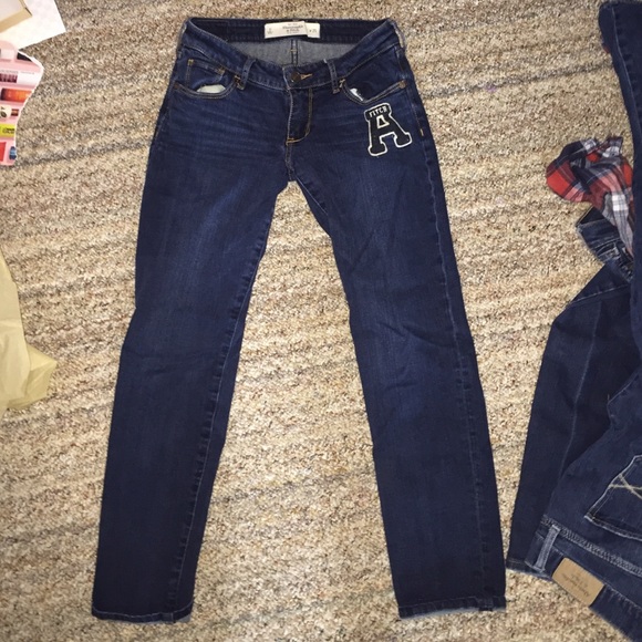 Abercrombie & Fitch Skinny Cropped Jeans