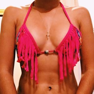 Super Cute Fringe Bikini Top!