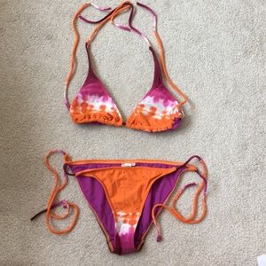 Rip curl tie dye suit