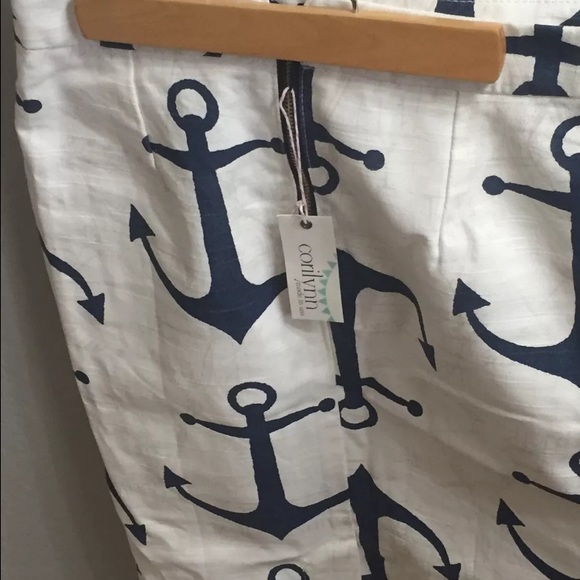 Corilynn anchor pencil skirt - Picture 2 of 4