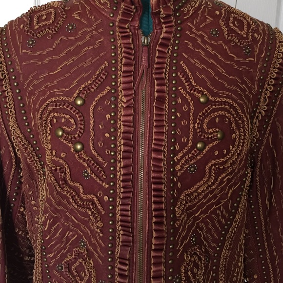 Double D Ranch Leather Jacket - Picture 2 of 4