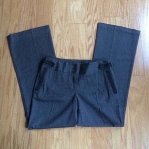 Loft Marisa Dark Grey Pants Size 4