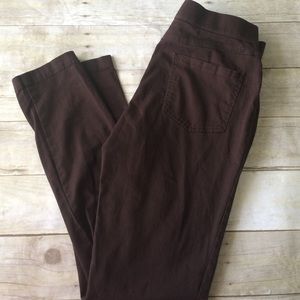 NWOT Brown Jeggings