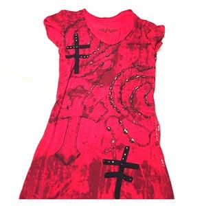 Affliction short sleeve size M