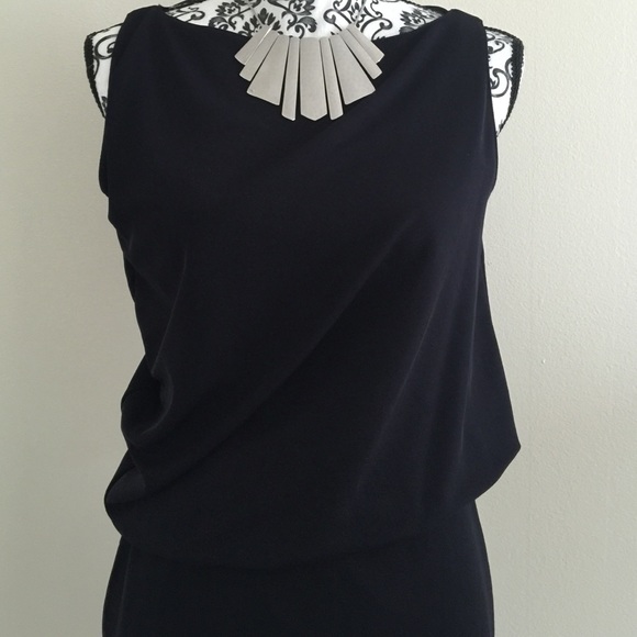 Zara Evening Collection Black Bloused Dress 🎉 🎉 - Picture 2 of 4