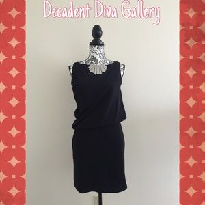 Zara Evening Collection Black Bloused Dress 🎉 🎉