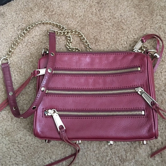 Rebecca Minkoff mini 5 zip