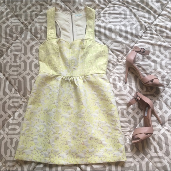 ⭐SALE Kimchi Blue Dress Yellow with Detail