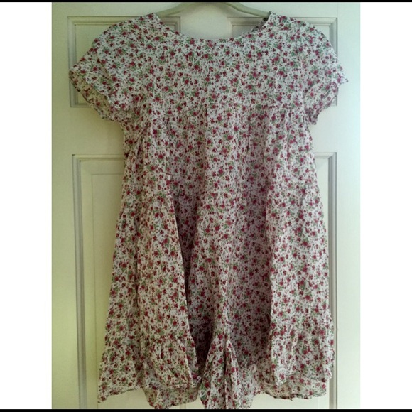 Summer floral romper