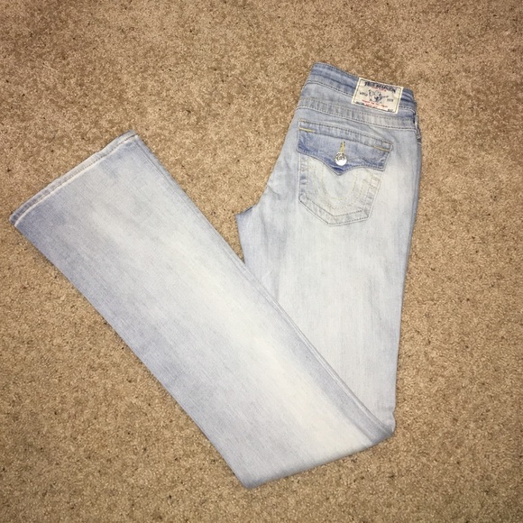 Women's true religion boot cut jeans, size 27