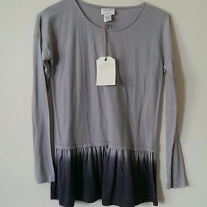 Long sleeve tunic by Wrangler cotton blend small