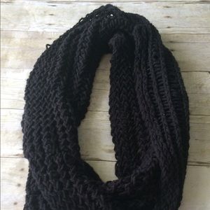 Handmade Black Infinity Scarf