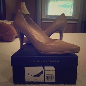 Leather shoes worn once only