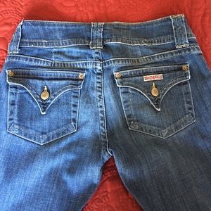 Hudson bootcut jeans, size 27