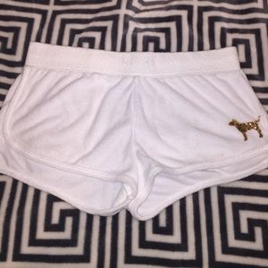 Victoria secret white shorts small