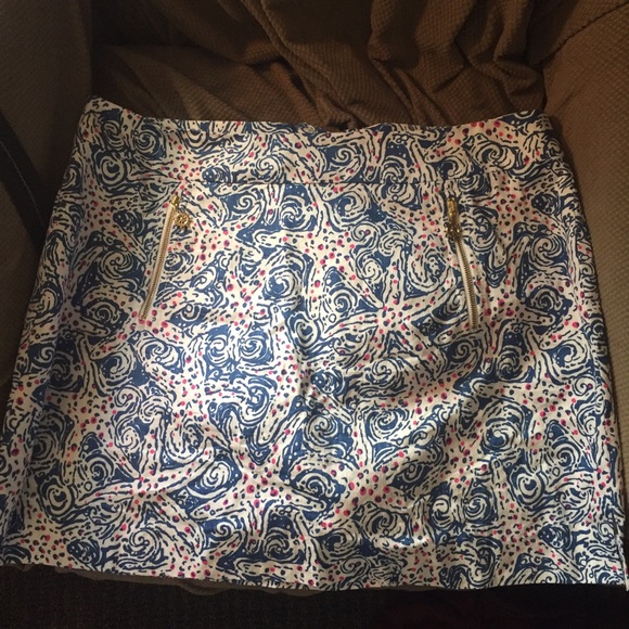 Lilly Pulitzer Indigo Starcrush Skort