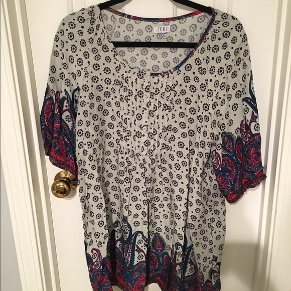 Tobi patterned dress - Picture 1 of 4