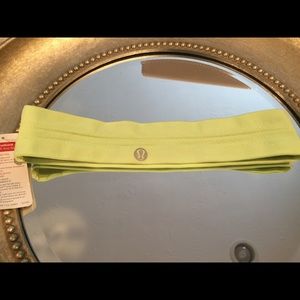 Lululemon Headband Lime Green