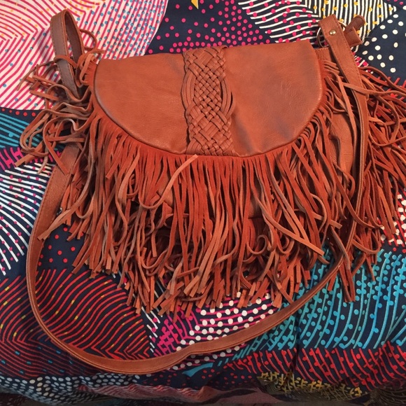 Fringe purse