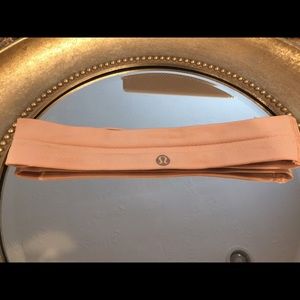 Lululemon baby pink headband